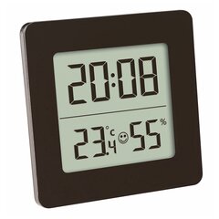 Термометр - гигрометр с часами, датой и будильником TFA 30-5038-01 цена и информация | TFA Dostmann Сантехника, ремонт, вентиляция | 220.lv