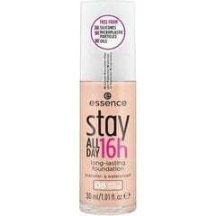 Šķidrais grima pamats Essence Stay All Day 16H 30 ml, 08 Soft Vanilla cena un informācija | Essence Smaržas, kosmētika | 220.lv