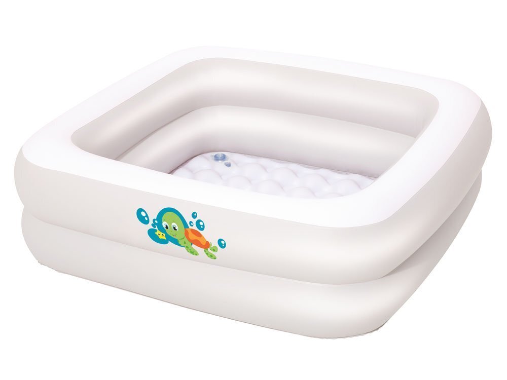 Piepūšamais baseins zīdaiņiem Bestway Baby Tub, 86x86x25 cm cena un informācija | Baseini | 220.lv