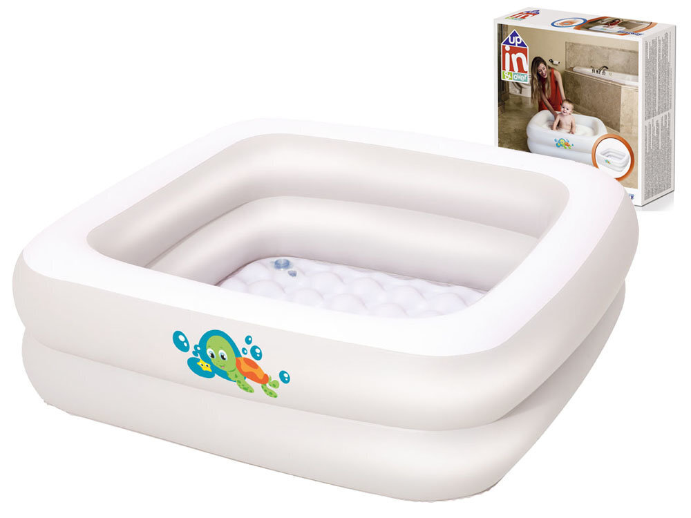 Piepūšamais baseins zīdaiņiem Bestway Baby Tub, 86x86x25 cm цена и информация | Baseini | 220.lv