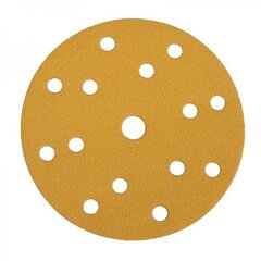 Slīpēšanas disks Mirka Gold 150mm H15 P400 grip, 100 gab. iepakojumā cena un informācija | Slīpmašīnas | 220.lv