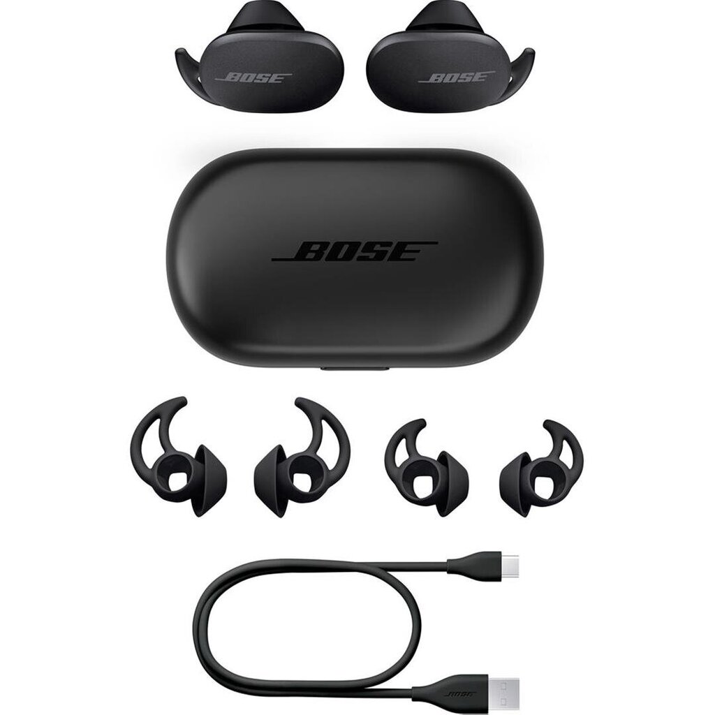 Bose QuietComfort QC Earbuds bezvadu austiņas - melnas cena un informācija | Austiņas | 220.lv