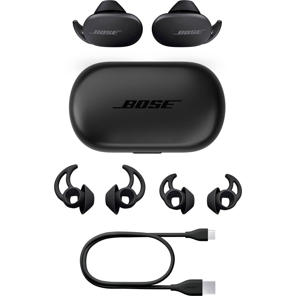 Bose QuietComfort QC Earbuds bezvadu austiņas - melnas cena un informācija | Austiņas | 220.lv