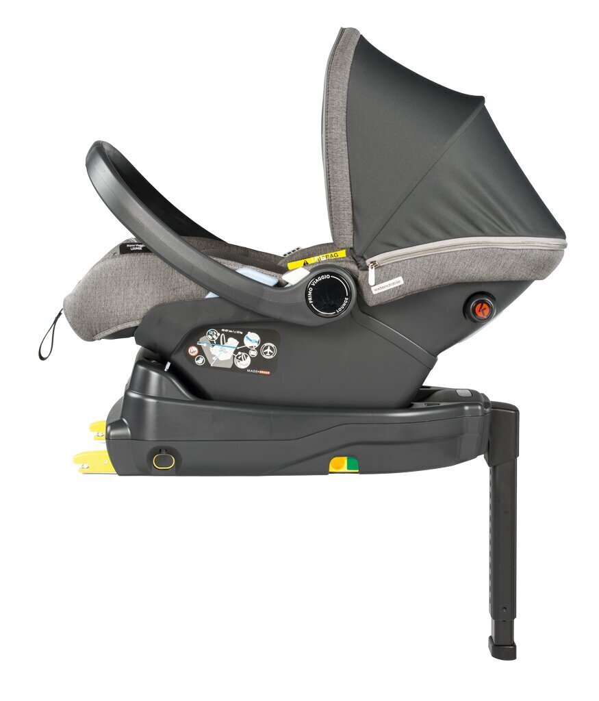 Peg Perego autokrēsls Primo Viaggio Lounge, 0-13 kg, City Grey cena un informācija | Autokrēsliņi | 220.lv