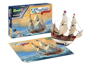 Конструктор Revell - Mayflower - 400th Anniversary Gift set, 1/83, 05684 цена и информация | Конструкторы и кубики | 220.lv