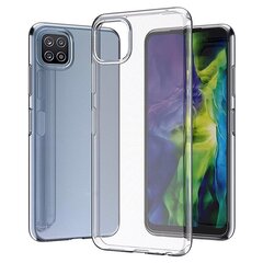 Силиконовый чехол Fusion ultra case 1 мм для Samsung A226 Galaxy A22 5G, прозрачный цена и информация | Чехлы для телефонов | 220.lv