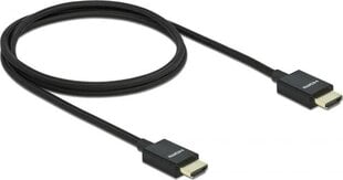 Delock 85384, HDMI, 1 m cena un informācija | Kabeļi un vadi | 220.lv