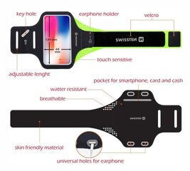 Swissten Armbag cena un informācija | Swissten Mobilie telefoni un aksesuāri | 220.lv