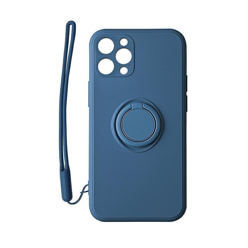 Mocco Pastel Ring Silicone Back Case Aizmugurējais Silikona Vāciņš Paredzēts Xiaomi Mi 10T 5G Zils cena un informācija | Telefonu vāciņi, maciņi | 220.lv