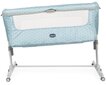 Bērnu gultiņa - manēža Chicco NEXT2ME Dream Sage, gaiši zila cena un informācija | Manēžas | 220.lv
