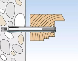 Фасадное крепление Fischer 10x92 цена и информация | Крепежные изделия | 220.lv