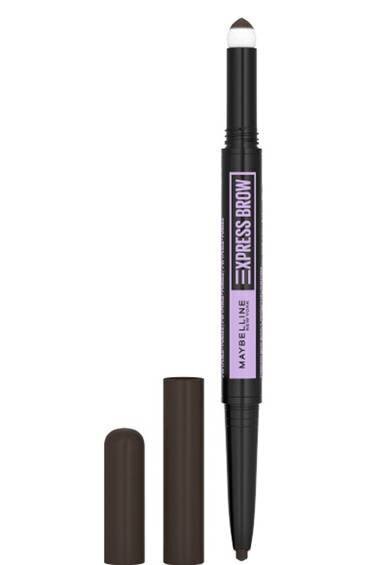 Uzacu zīmulis Maybelline New York Express Brow Satine Duo, Black Brown 05 цена и информация | Uzacu krāsas, zīmuļi | 220.lv