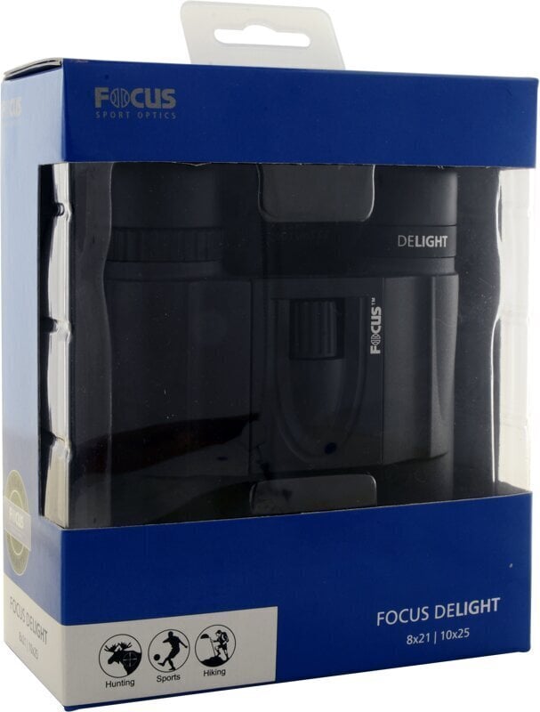 Focus Delight 8x21, melns cena un informācija | Binokļi | 220.lv