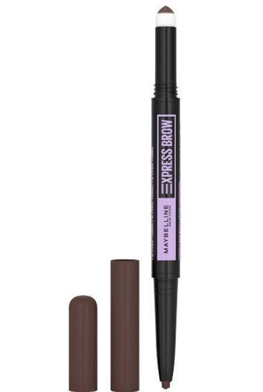 Uzacu zīmulis Maybelline New York Express Brow Satine Duo, Dark Brown o4 цена и информация | Uzacu krāsas, zīmuļi | 220.lv