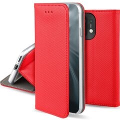 Перекидной чехол Moozy для Xiaomi Mi 11 - красный магнитный откидной футляр с держателем для карт и подставкой цена и информация | Чехлы для телефонов | 220.lv