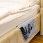 VILSTO filca materiāla gultas kabata, mantu glabātuve dīvānam, klubkrēslam, galdam, gaiši pelēka cena un informācija | Veļas grozi un mantu uzglabāšanas kastes | 220.lv