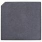 vidaXL - lietussargu pamatne, melna krāsa, 47x47x4,5cm, granīts цена и информация | Saulessargi, markīzes un statīvi | 220.lv