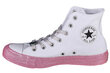 Sporta apavi sievietēm Converse X Miley Cyrus Chuck Taylor Hi All Star 162239C, balti cena un informācija | Sporta apavi sievietēm | 220.lv