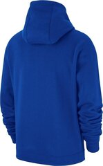 Džemperis vīriešiem Nike Team Club 19 PO Fleece Hoody, zils cena un informācija | Vīriešu jakas | 220.lv