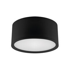 Rolen LED 15w melna 4000k SMD LED griestu lampa STRÜHM 70 x 150 x 150 mm цена и информация | Потолочные светильники | 220.lv