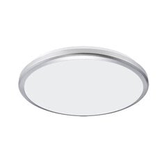 Серебристый 4000k герметичный потолочный светильник led STRÜHM planar led 24w, 65 x 315 x 315 мм цена и информация | Потолочные светильники | 220.lv