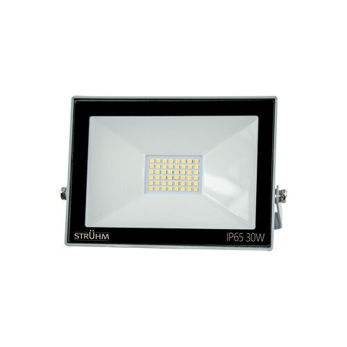Kroma LED 30w pelēks 4500k SMD LED projektors STRÜHM 147 x 177 x 25 mm cena un informācija | Āra apgaismojums | 220.lv