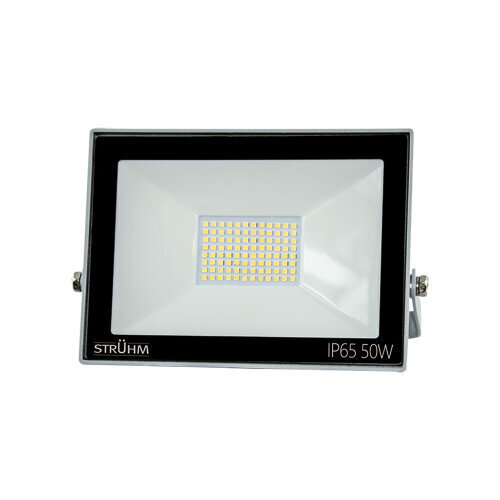 Kroma LED 50w pelēks 6500k SMD LED projektors STRÜHM 178 x 229 x 29 mm cena un informācija | Āra apgaismojums | 220.lv