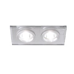 Stan l hroma iebūvējamā griestu lampa STRÜHM 28 x 180 x 90 mm цена и информация | Монтируемые светильники, светодиодные панели | 220.lv