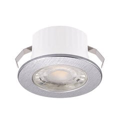 Fin LED c 3w sudraba 4000k dekoratīva SMD LED lampa STRÜHM 29 x 44 x 44 mm цена и информация | Монтируемые светильники, светодиодные панели | 220.lv