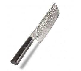 Японский нож из дамасской стали Oleio Zayiko, 18 см цена и информация | Ножи и аксессуары для них | 220.lv