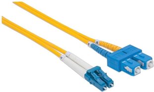 Optiskās šķiedras kabelis Techly OS2 9/125 SM LC-SC Duplex 2m cena un informācija | Kabeļi un vadi | 220.lv
