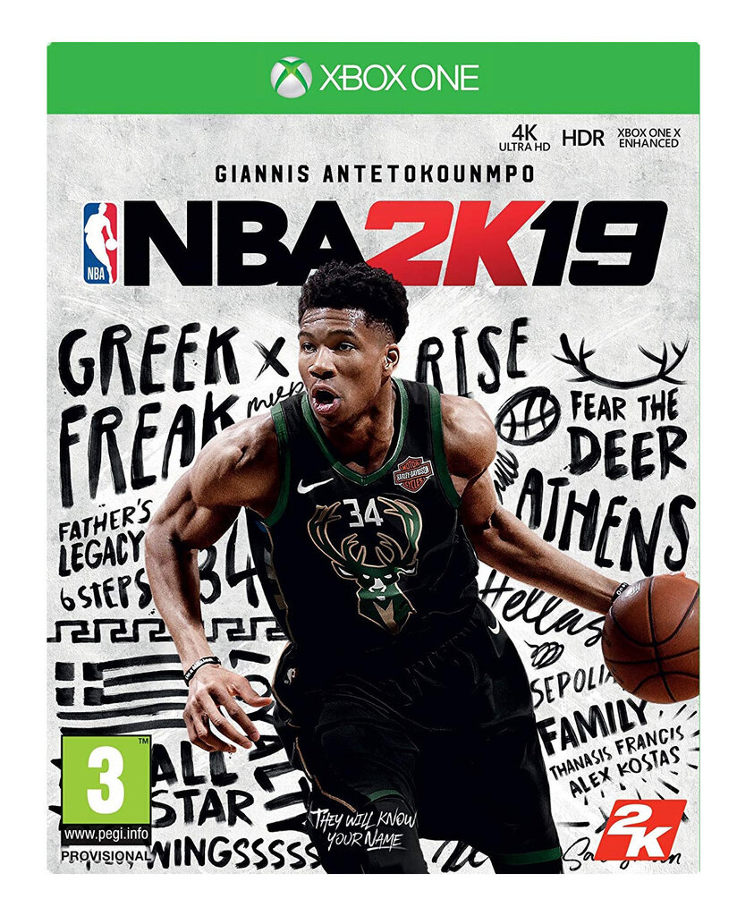 Xbox One NBA 2K19 Steelbook Edition cena un informācija | Datorspēles | 220.lv