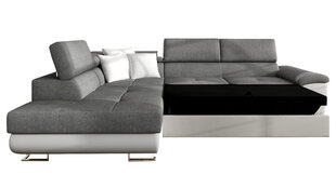 Угловой диван-кровать Alvin Sale-Left эко-часы Soft 017 + Lux 06 + эко-часы Soft 017 цена и информация | Диваны | 220.lv
