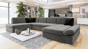 П-образный угловой диван-кровать GENERO SALE-Right-Manila 16 + Manila 16 + Manila 18 цена и информация | Диваны | 220.lv
