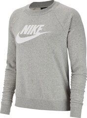 Sporta džemperis sievietēm Nike Essentials Crew FLC HBR BV4112 063, pelēks цена и информация | Женские толстовки | 220.lv