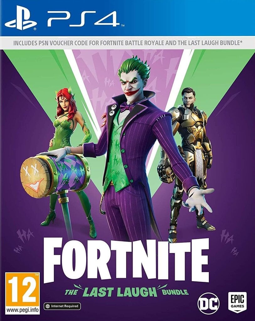 PS4 Fortnite: The Last Laugh Bundle - Digital Download cena un informācija | Datorspēles | 220.lv