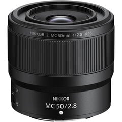 Nikon NIKKOR Z MC 50mm f/2.8 cena un informācija | Nikon Mobilie telefoni, planšetdatori, Foto | 220.lv