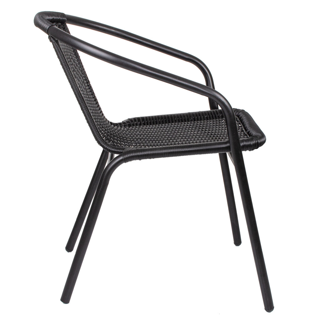 Āra krēsls Springos GF1011, melns cena un informācija | Dārza krēsli | 220.lv