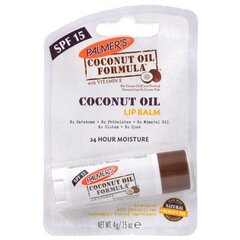 Бальзам для губ с кокосовым маслом с SPF15 Palmers Coconut oil formula, 4 г цена и информация | Помады, бальзамы, блеск для губ | 220.lv