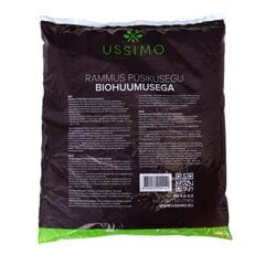 Auglīgs augsnes maisījums ar biohumusu Ussimo, 5 l cena un informācija | Grunts, zeme, kūdra, komposts | 220.lv