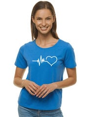 Zils sieviešu T-krekls "Dian" JS/SD211-43169-XL cena un informācija | T-krekli sievietēm | 220.lv
