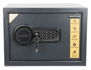 Seifs ar elektronisko slēdzeni un LCD ekrānu Shepard Rex 25 cena un informācija | Seifi | 220.lv
