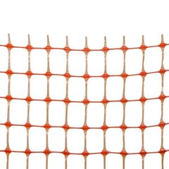 Aizsargājošs tīkls BARRIER NET, 1x30 m, 85x42 mm, 100 g/m2, oranžs cena un informācija | Žogi un piederumi | 220.lv