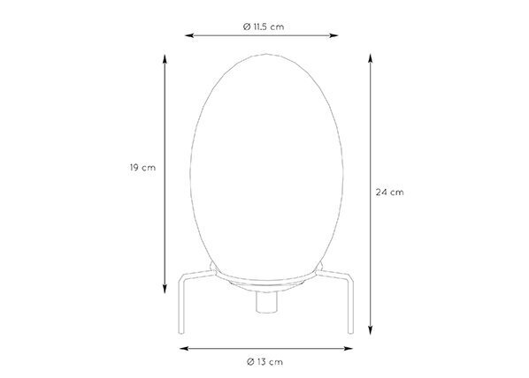 Galda lampa Bellister цена и информация | Galda lampas | 220.lv