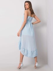 OH BELLA Zila kleita ar garāku muguru Blue S цена и информация | Платья | 220.lv