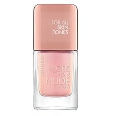 Nagu laka Catrice More Than Nude 10,5 ml, 12 Glowing Rose цена и информация | Лаки для ногтей, укрепители | 220.lv