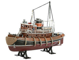 Revell plastic model North Sea Trawler 1:142 cena un informācija | Konstruktori | 220.lv