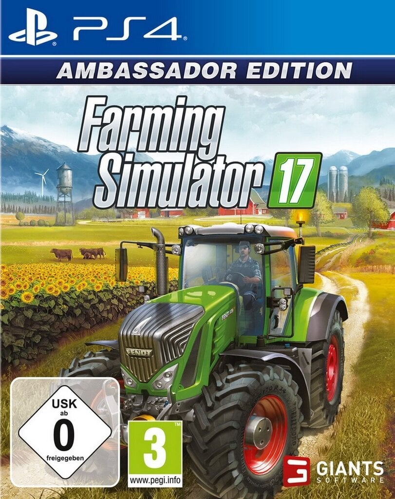 PS4 Farming Simulator 17 Ambassador Edition cena un informācija | Datorspēles | 220.lv