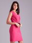 Sieviešu rozā kleita ar drapējumu цена и информация | Kleitas | 220.lv