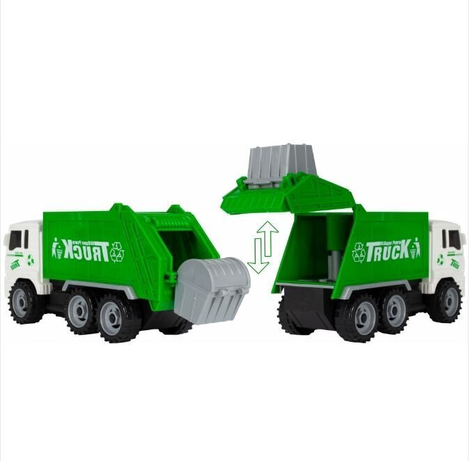 Atkritumu vedējs ar šķirošanas konteineriem cena un informācija | Rotaļlietas zēniem | 220.lv